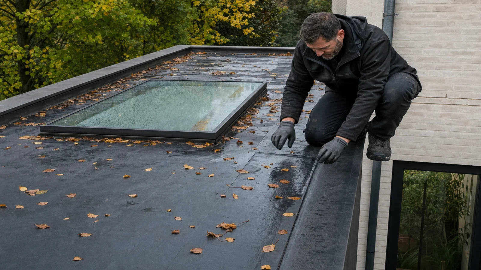 Dakdichting in Oost-Vlaanderen